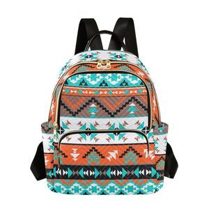 Western Aztec Backpack Purse Quilted Mini Fashion Backpacks :3